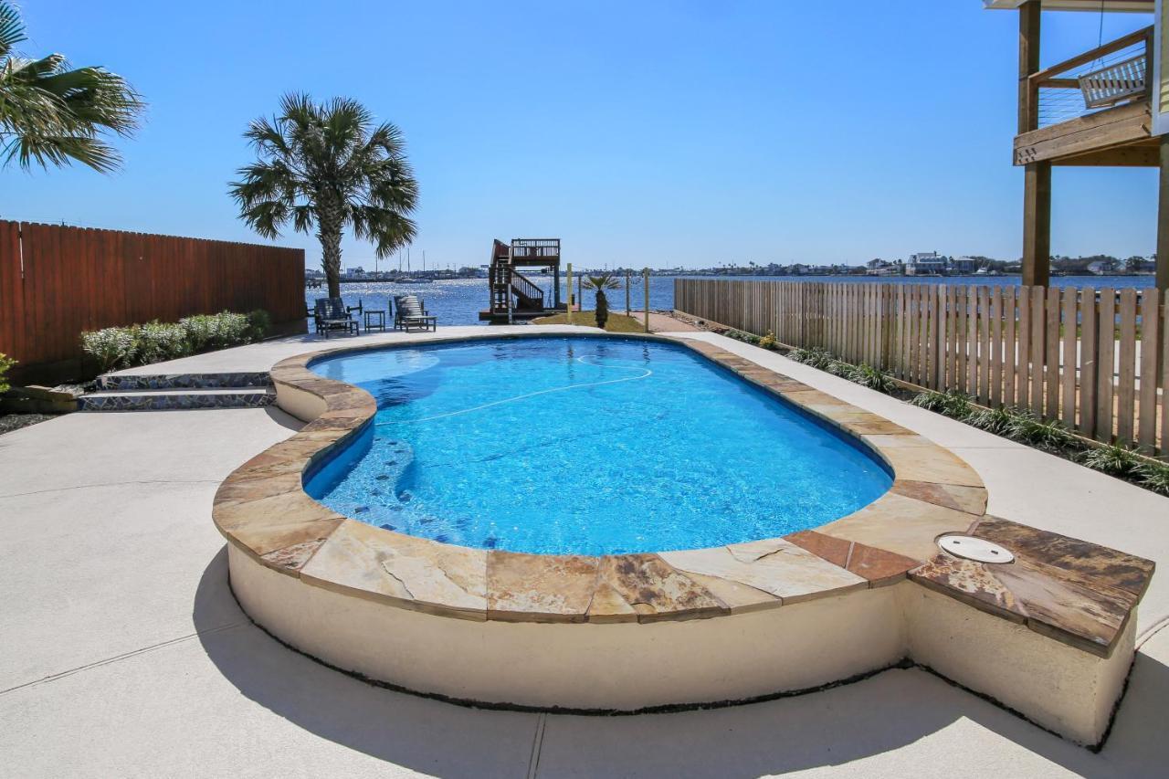 Villa Pool Days And Dock Nights Galveston Exterior foto